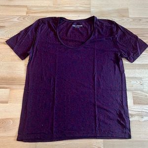 Zadig & Voltaire Anita Burn Lace T-Shirt